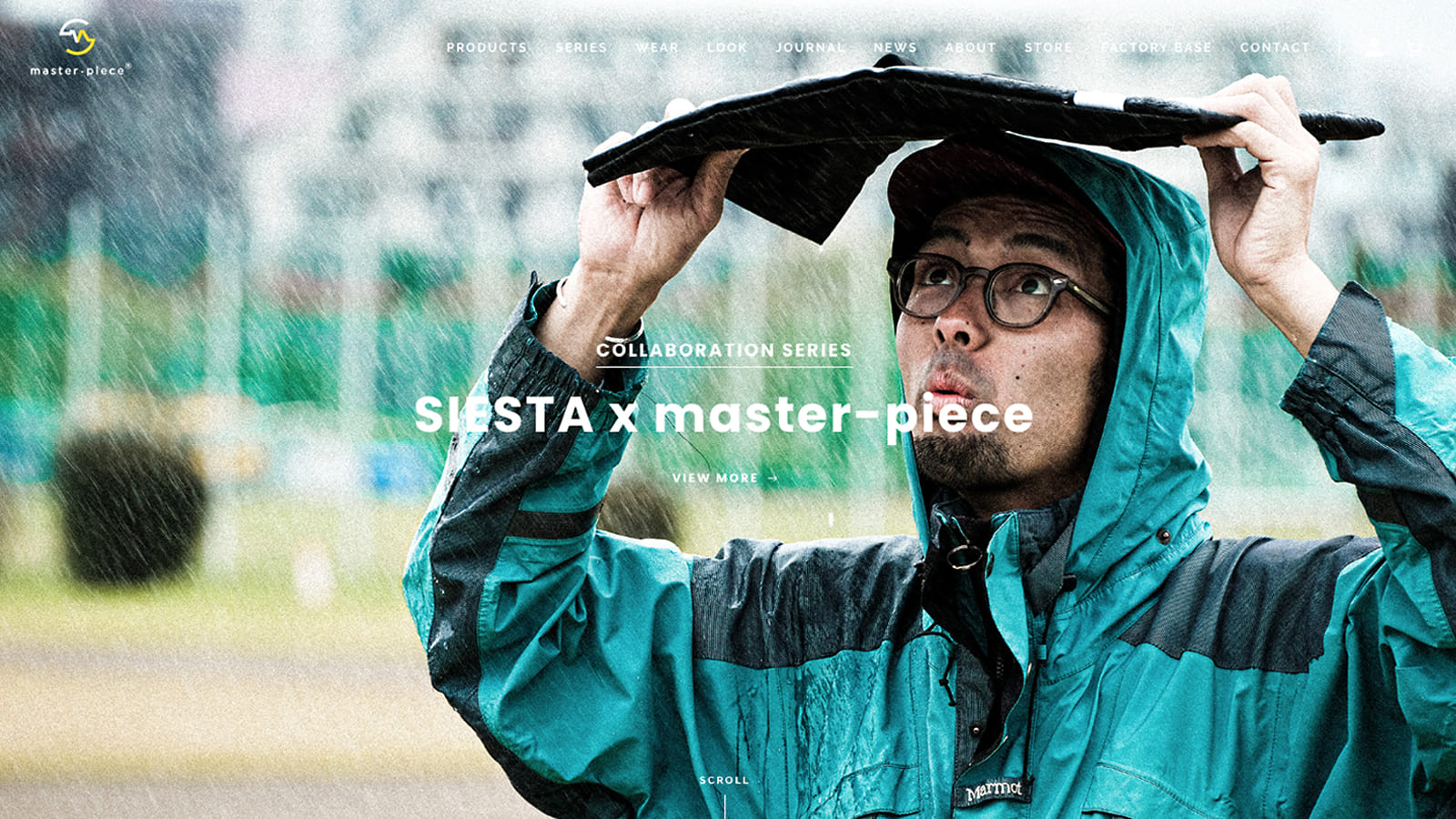 SIESTA × master-piece PC sleeve